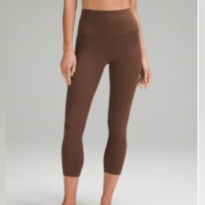 Lululemon Align HR Crop 23” JAVA